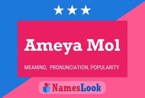 ملصق اسم Ameya Mol