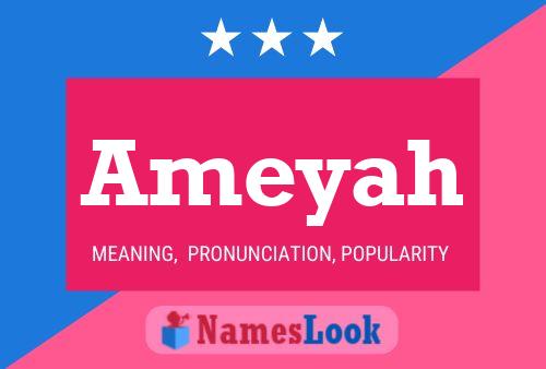 ملصق اسم Ameyah