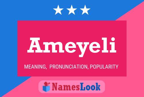 ملصق اسم Ameyeli