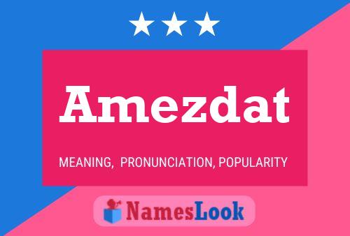 ملصق اسم Amezdat