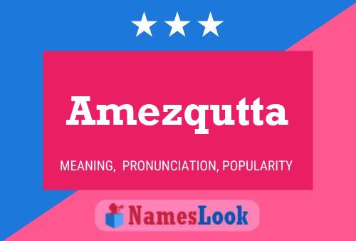 ملصق اسم Amezqutta