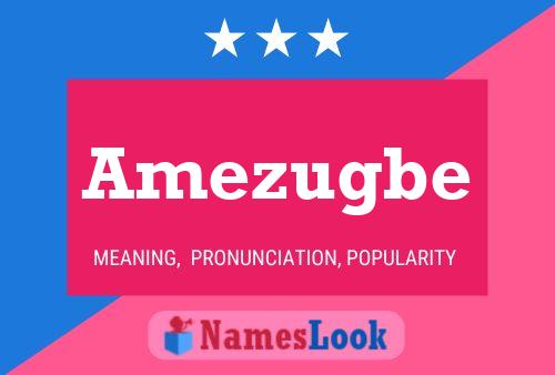 ملصق اسم Amezugbe