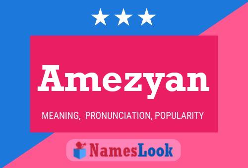 ملصق اسم Amezyan