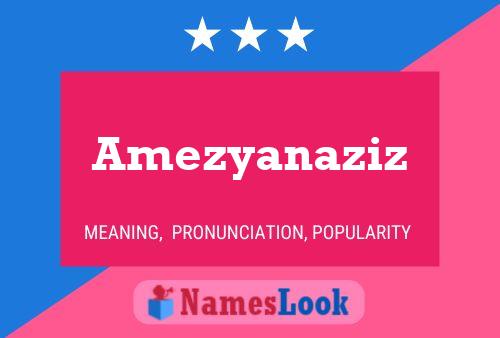 ملصق اسم Amezyanaziz