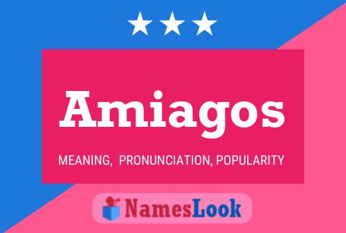 ملصق اسم Amiagos