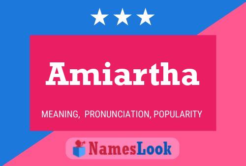 ملصق اسم Amiartha