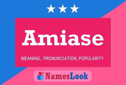 ملصق اسم Amiase