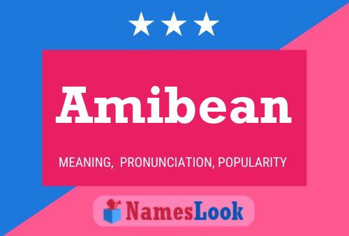 ملصق اسم Amibean