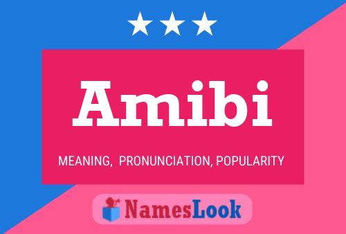 ملصق اسم Amibi