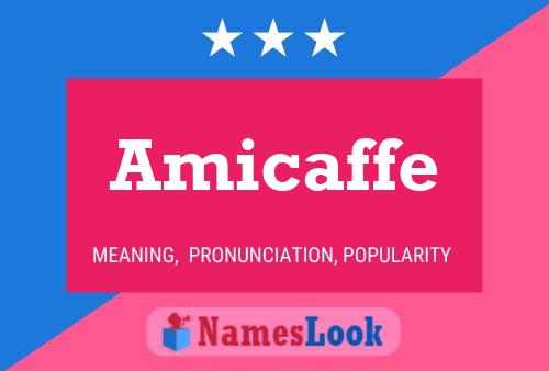 ملصق اسم Amicaffe