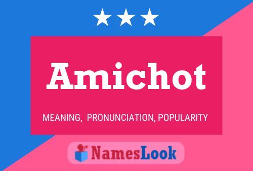 ملصق اسم Amichot