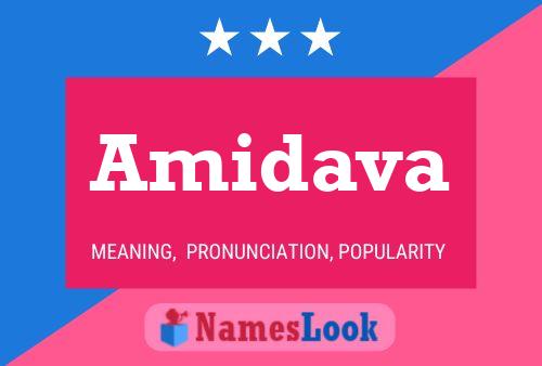 ملصق اسم Amidava