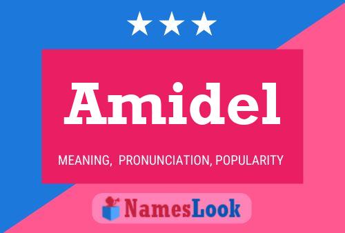 ملصق اسم Amidel