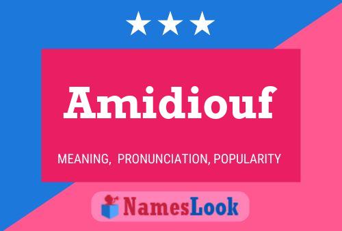 ملصق اسم Amidiouf