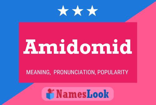 ملصق اسم Amidomid