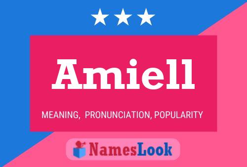 ملصق اسم Amiell