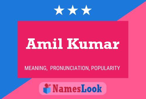 ملصق اسم Amil Kumar