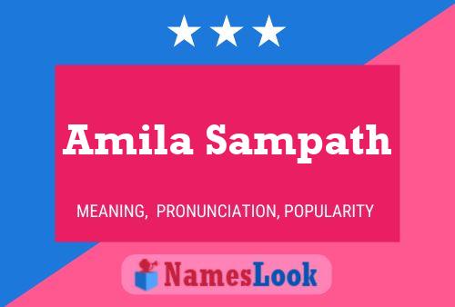 ملصق اسم Amila Sampath