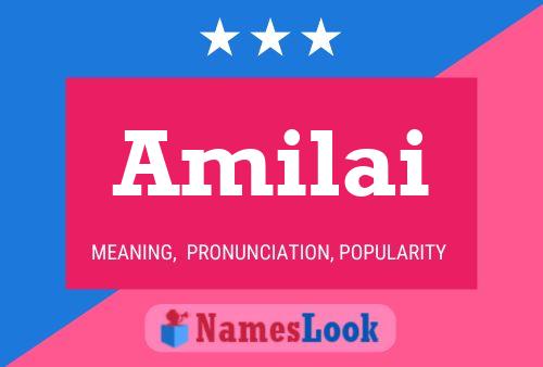 ملصق اسم Amilai