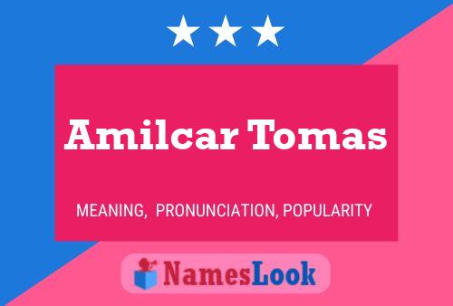 ملصق اسم Amilcar Tomas