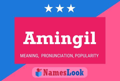 ملصق اسم Amingil