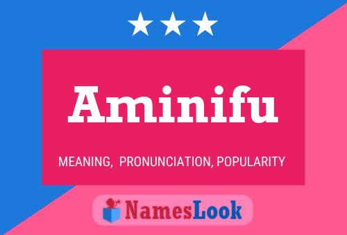 ملصق اسم Aminifu