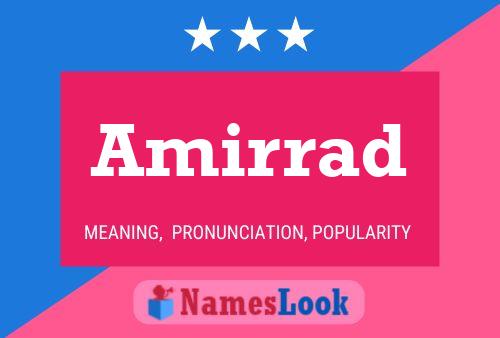 ملصق اسم Amirrad