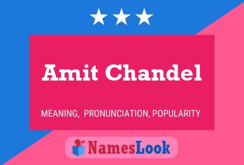 ملصق اسم Amit Chandel