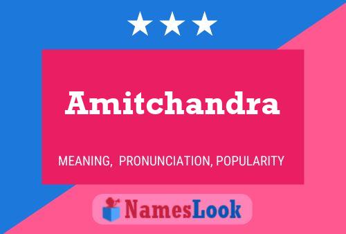 ملصق اسم Amitchandra