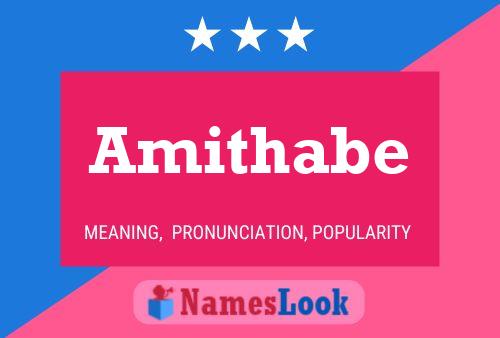 ملصق اسم Amithabe