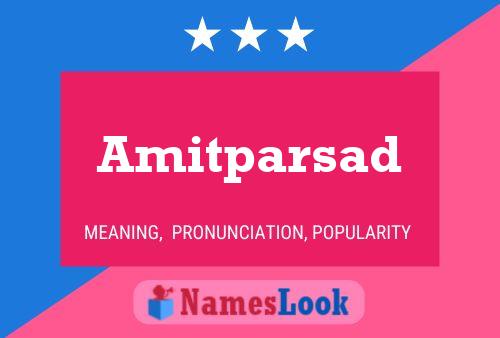 ملصق اسم Amitparsad