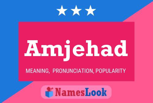 ملصق اسم Amjehad