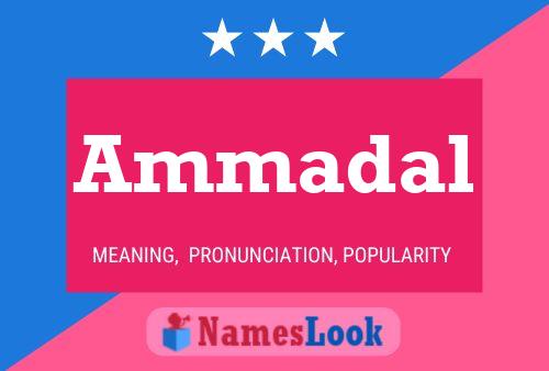 ملصق اسم Ammadal