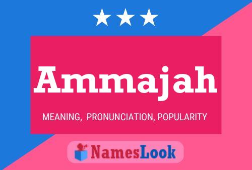 ملصق اسم Ammajah