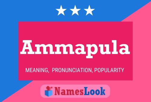 ملصق اسم Ammapula