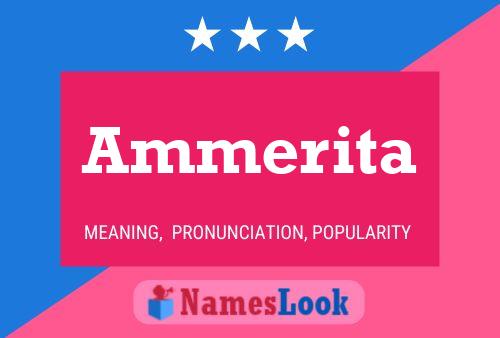 ملصق اسم Ammerita