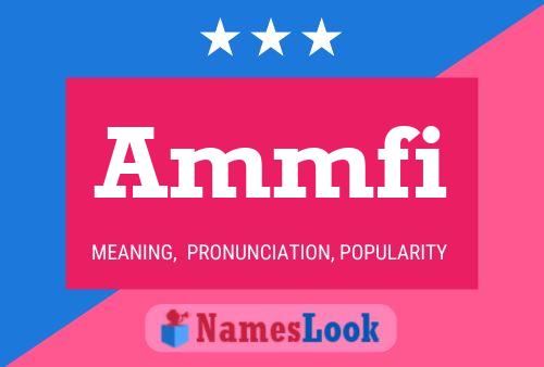 ملصق اسم Ammfi