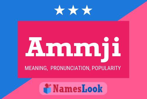 ملصق اسم Ammji