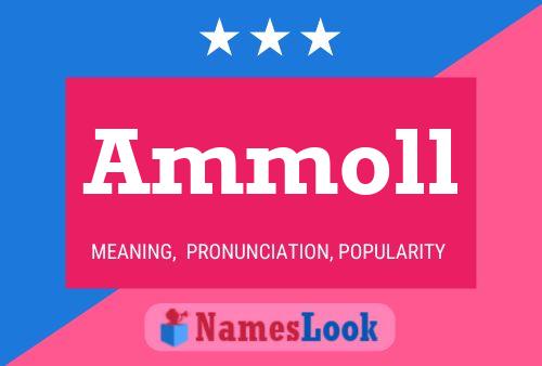 ملصق اسم Ammoll