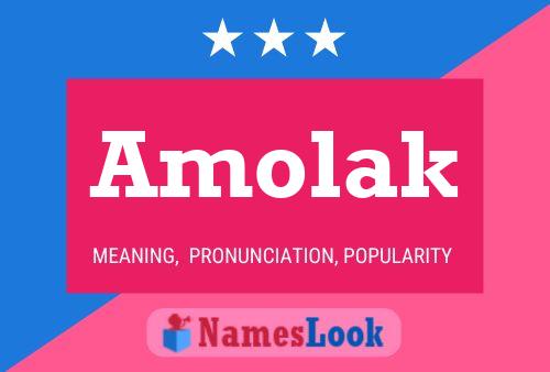 ملصق اسم Amolak