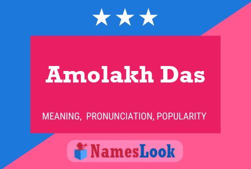 ملصق اسم Amolakh Das