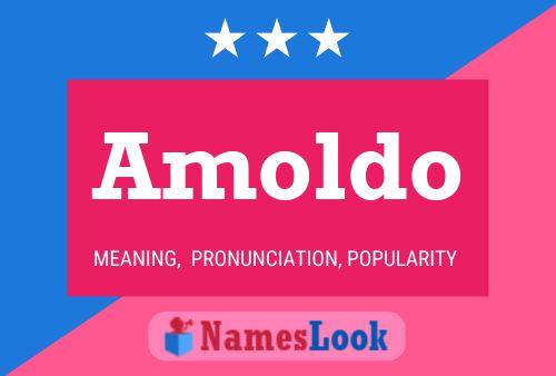 ملصق اسم Amoldo