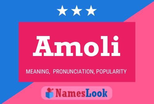 ملصق اسم Amoli