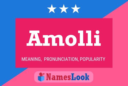 ملصق اسم Amolli