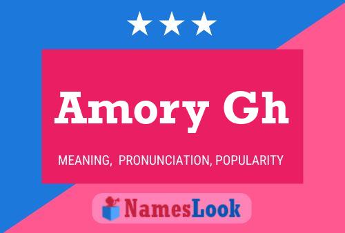 ملصق اسم Amory Gh