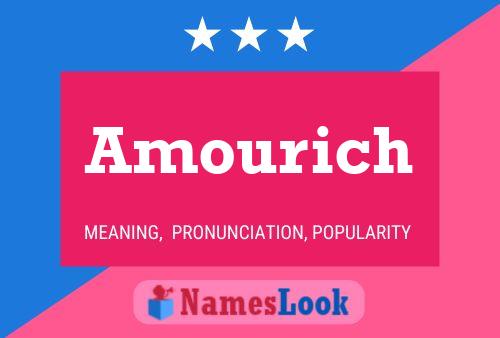 ملصق اسم Amourich