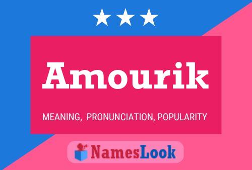 ملصق اسم Amourik