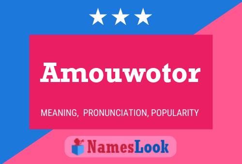 ملصق اسم Amouwotor