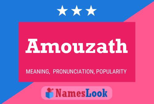 ملصق اسم Amouzath