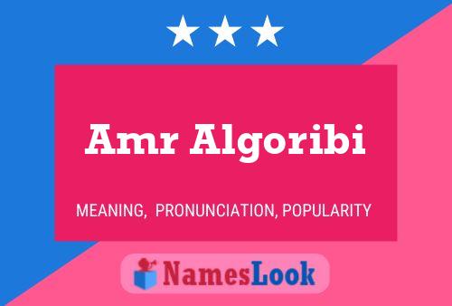 ملصق اسم Amr Algoribi